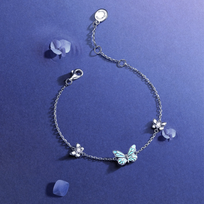 Bracelet Papillon Lumineux (ARGENT 925)